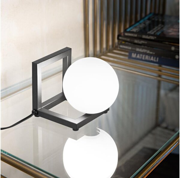 Ideal Lux - LED Настолна лампа ANGOLO 1xG9/3W/230V черен