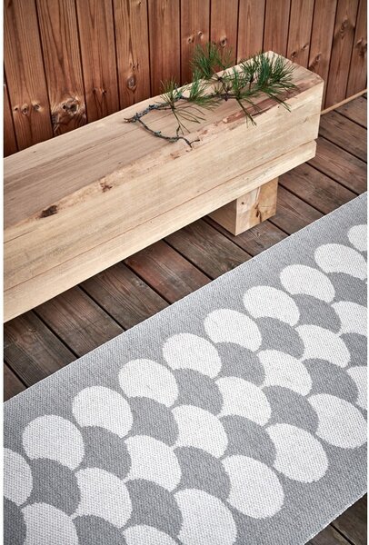 Кремава пътека за открито и закрито 70x150 cm Poppy Linen – Pappelina