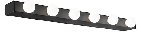 Ideal Lux - Аплик PRIVE 6xE14/40W/230V черен