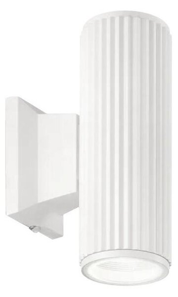 Ideal Lux - Екстериорен аплик BASE 2xGU10/28W/230V IP44 бял