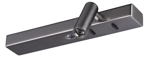 Ideal Lux - LED стенен аплик BONNE 2xLED/6,5W/230V CRI 90 матов хром