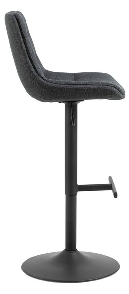 Сив бар стол с регулируема височина (височина на седалката 65 cm) Adisa – Actona