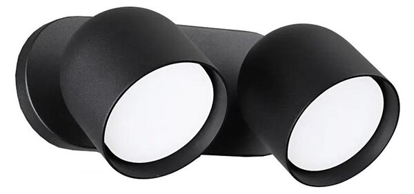 Ideal Lux - LED Стенен спот DODO 2xGX53/9W/230V черен