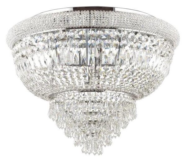 Ideal Lux - Кристален плафон DUBAI 24xE14/28W/230V Ø 78 см хром
