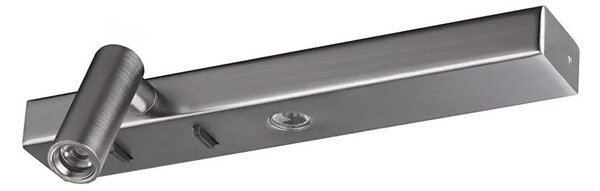 Ideal Lux - LED стенен аплик BONNE LED/6,5W/230V CRI 90 матов хром