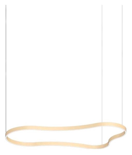 Ideal Lux - LED Пендел WAVES LED/54W/230V CRI 90 месинг