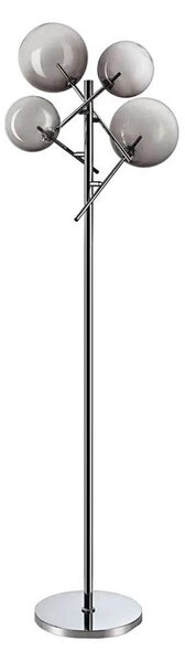 Ideal Lux - LED Лампион EQUINOXE 4xG4/2W/230V лъскав хром/опушен