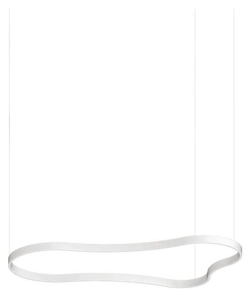 Ideal Lux - LED Пендел WAVES LED/54W/230V CRI 90 бял