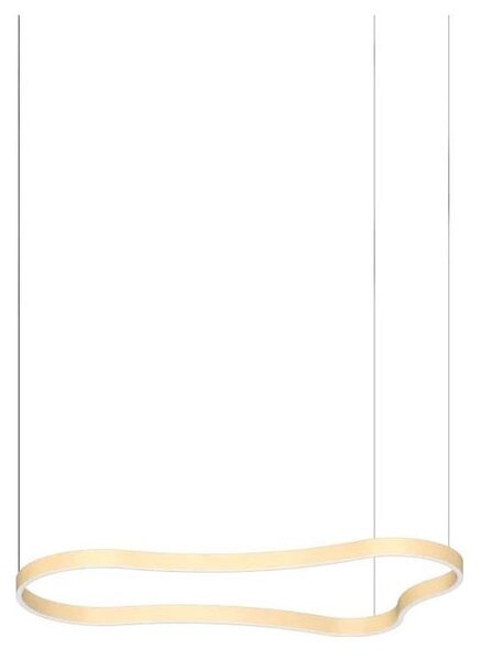 Ideal Lux - LED Пендел WAVES LED/45W/230V CRI 90 месинг