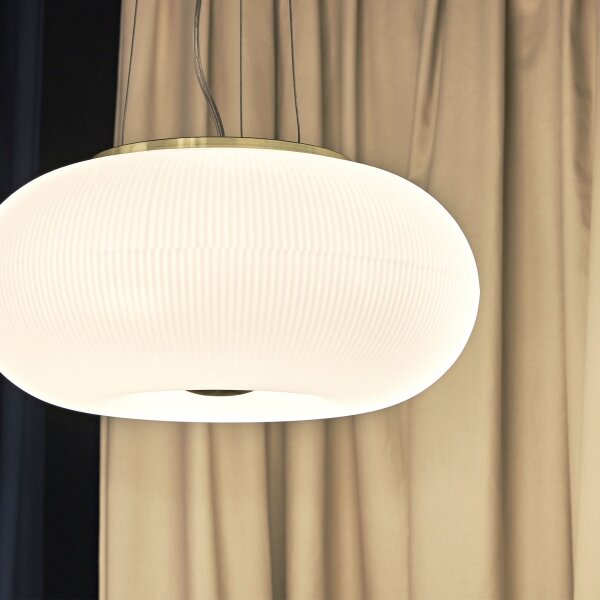 Ideal Lux - LED Пендел ARIZONA 3xGX53/9W/230V Ø 40 см бял