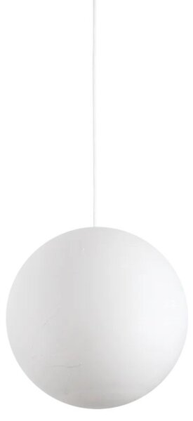 Ideal Lux - Пендел CARTA 1xE27/25W/230V Ø 40 см бял