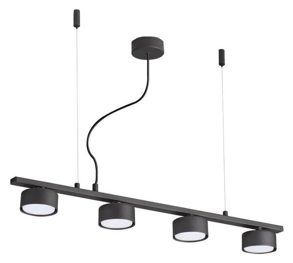 Ideal Lux - LED Пендел MINOR 4xGX53/9W/230V 75,5 см черен