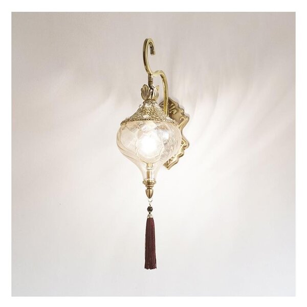 Ideal Lux - Аплик HAREM 1xE27/42W/230V месинг