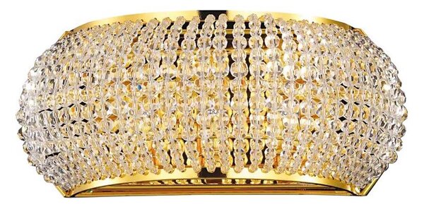 Ideal Lux - LED Кристален аплик PASHA 3xG9/3W/230V златист