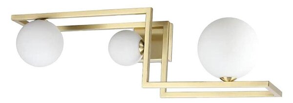 Ideal Lux - LED Полилей за повърхностен монтаж ANGOLO 3xG9/3W/230V месинг