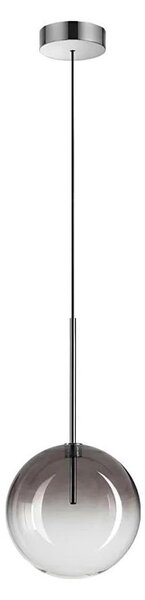 Ideal Lux - LED Пендел EQUINOXE 1xG4/2W/230V Ø 20 см хром/опушен