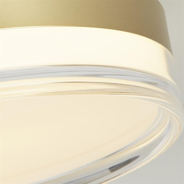 Searchlight 42651-40GO - LED таванно осветително тяло CYPRUS LED/29W/230V Ø 40 cm, златист