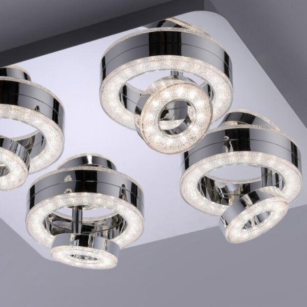 JUST LIGHT. 14662-17 - LED RGBW Димируем спот TIM 4xLED/5,9/230V + д.у