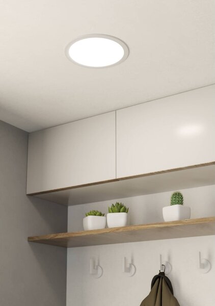Бяло LED вградено осветление осветително тяло за таван FUEVA 5 – EGLO