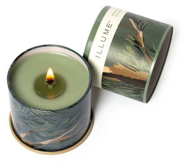 Ароматна свещ с време на горене 50 часаа Hinoki Sage – ILLUME x Bloomingville