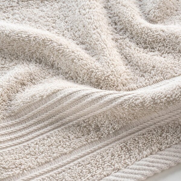 Бежова памучна кърпа от тери 30x50 cm Tendresse – douceur d'intérieur
