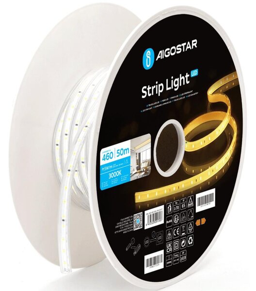 Aigostar - LED лента LED/250W/230V 50m 3000K IP65