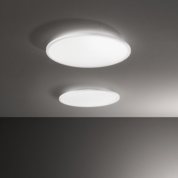 Ideal Lux - LED Плафониера FLY LED/18W/230V 2700K Ø 35 см CRI90 IP40 бял