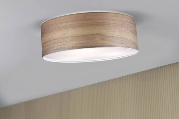 Paulmann 79687 - 3xE27/20W Плафон NEORDIC LISKA 230V орех