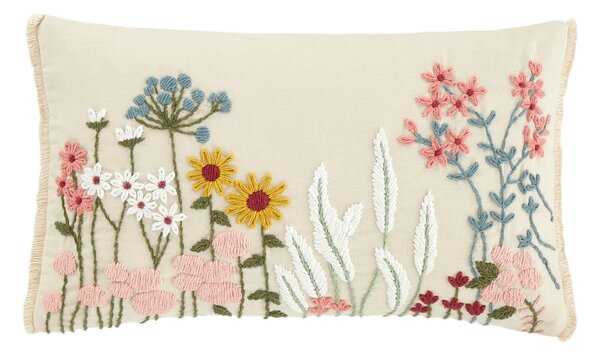 Памучна декоративна възглавница 30x50 cm Countryside Floral – Catherine Lansfield