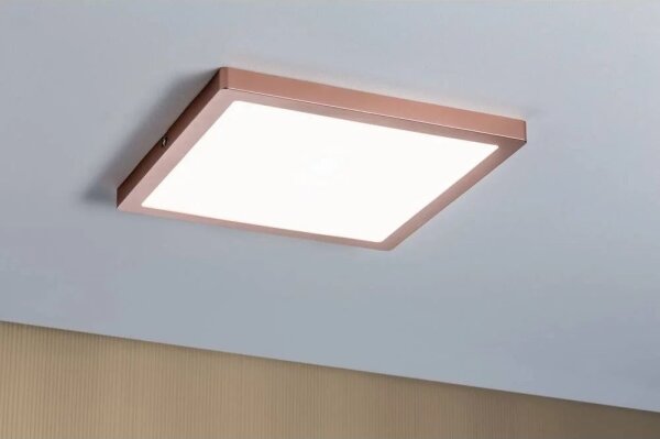 Paulmann 70941 - LED/20W Панел за повърхностен монтаж ATRIA 230V 4000K 30x30 см розовозлатист