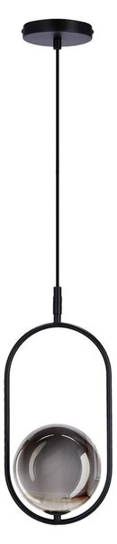 Пендел CORDEL 1xG9/28W/230V черен/опушен черен