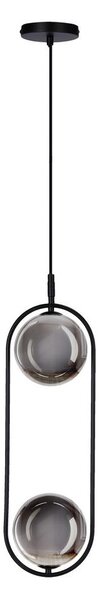 Пендел CORDEL 2xG9/28W/230V черен/опушен черен