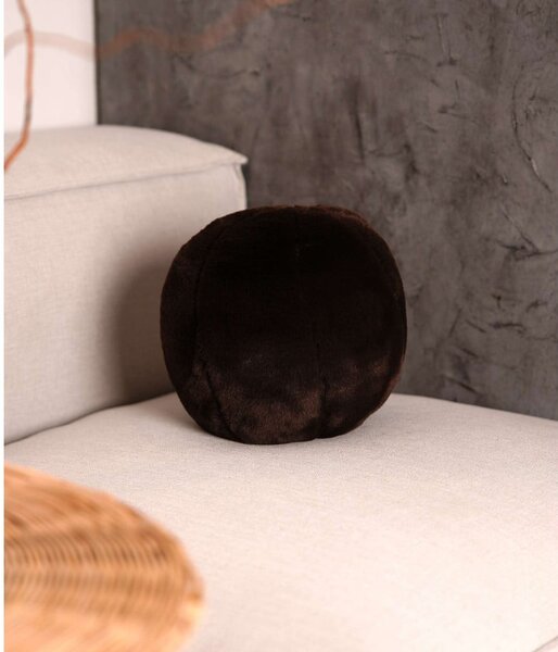 Декоративна възглавница от микроплюш ø 25 cm Top – Mioli Decor