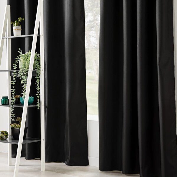 Черно термо перде 140x260 cm Icemount – douceur d'intérieur