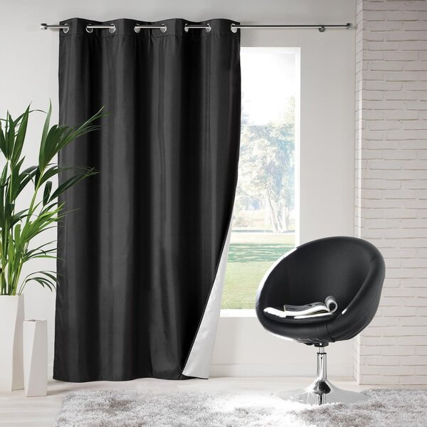 Черно термо перде 140x260 cm Icemount – douceur d'intérieur