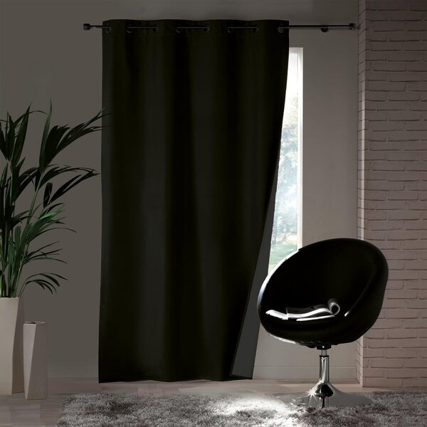 Черно термо перде 140x260 cm Icemount – douceur d'intérieur