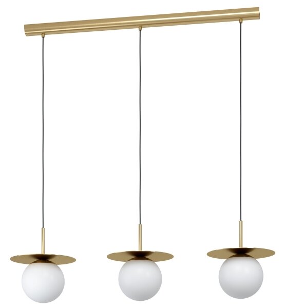 Eglo 39953 - Пендел ARENALES 3xE27/40W/230V златист