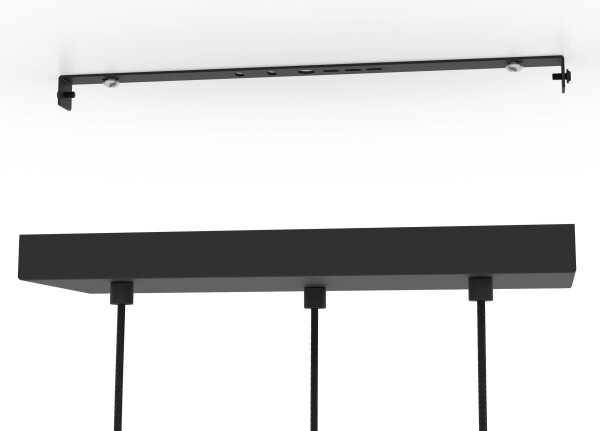 Eglo 390177 - Пендел PAZ 3xE14/40W/230V златист/черен