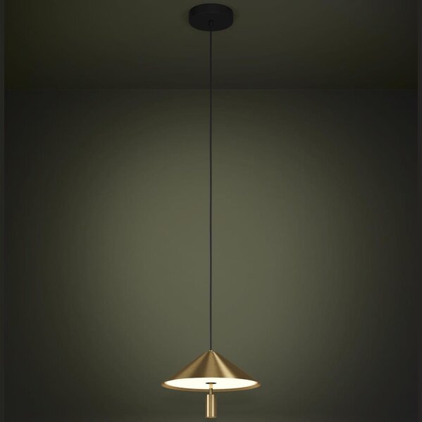 Eglo 390271 - LED Пендел PARAGUAY LED/12W/230V 3000K златист