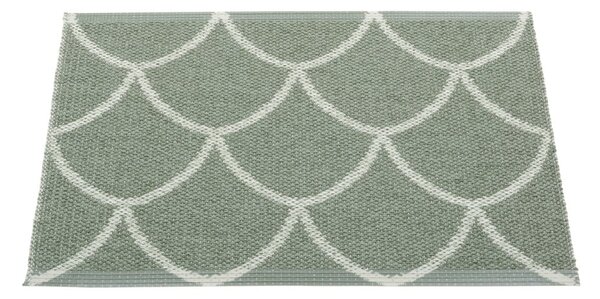 Зелен килим за открито и закрито 70x50 cm Kotte Army Sage – Pappelina
