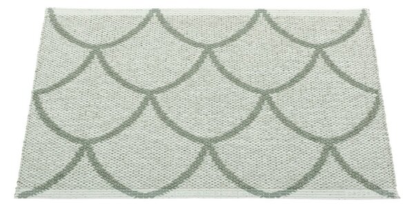 Зелен килим за открито и закрито 70x50 cm Kotte Army Sage – Pappelina