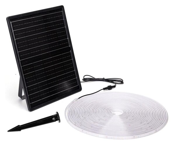 Aigostar - Димируема соларна LED лента/20W/3,2V 20 m 2700K IP65 + дистанционно управление