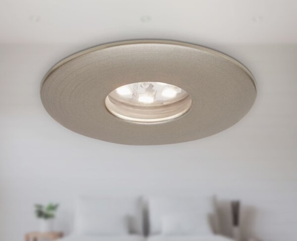 Briloner 7240-032 -К-кт 3xLED Лампа за вграждане в баня ATTACH LED/1,8W/230V IP44 матов хром