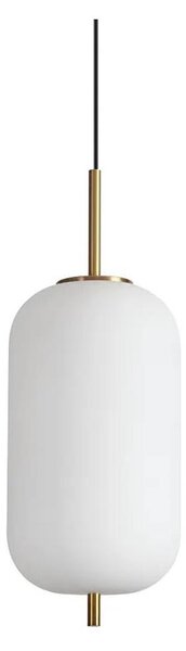 Ideal Lux - LED Пендел UMILE LED/20W/230V Ø 22 см CRI 90 месинг/бял