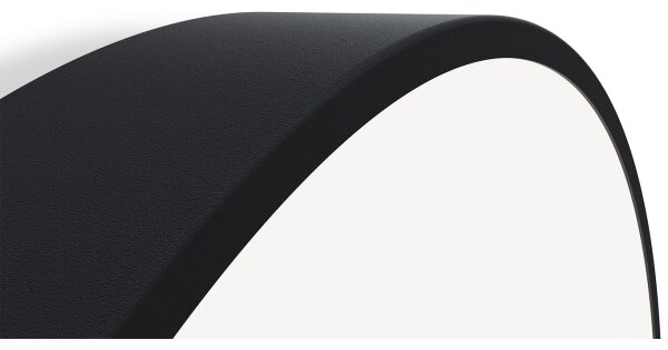 LED2 - LED таванно осветително тяло MONO SLIM LED/60W/230V 3000K/4000K Ø 60 см черно