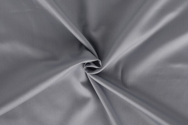 Сиво двойно удължено спално бельо от памучен сатен 240x220 cm Elegant – Mijolnir