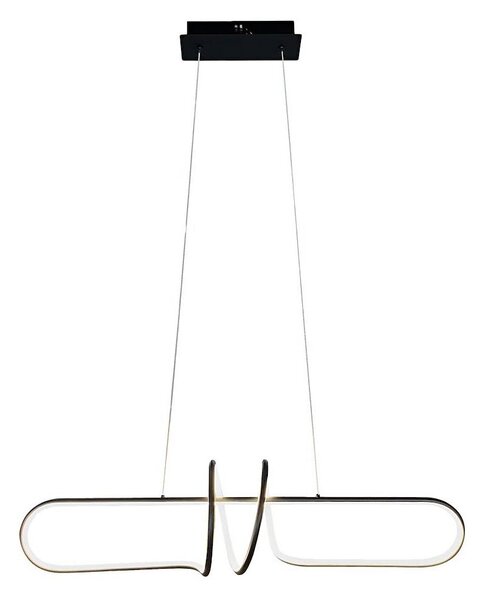 LED Пендел VERTIGO LED/54W/230V черен