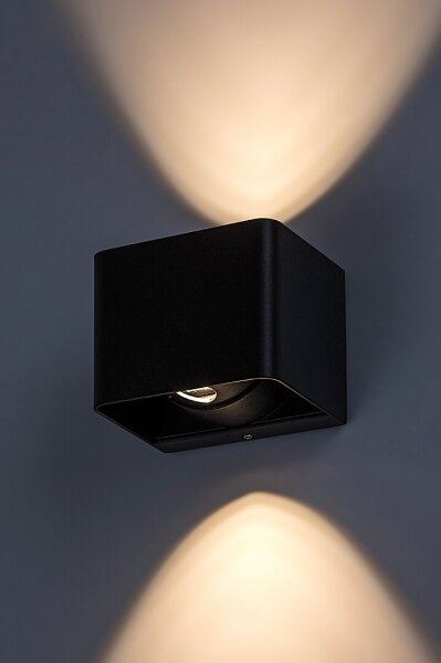 Rabalux 77168 - LED Екстериорен аплик HALLSTATT LED/10W/230V IP54 черен