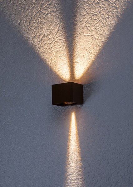 Rabalux 77169 - LED Екстериорен аплик HALLSTATT LED/10W/230V IP54 кафяв
