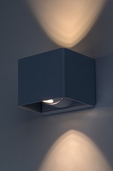 Rabalux 77170 - LED Екстериорен аплик HALLSTATT LED/10W/230V IP54 сив
